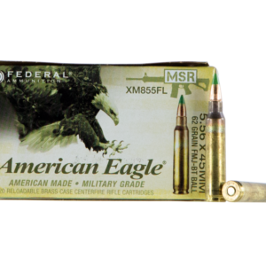 Buy Federal American Eagle XM 5.56 NATO 62 Grain 20-Rounds FMJBT Online!!