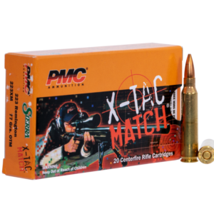 Buy PMC Ammunition X-Tac Match Brass .223 Rem 77 Grain 20-Rounds OTM Online!!