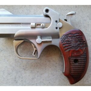 Buy Bond Arms Patriot Defender Derringer Stainless with Wood Grips 45LC/410 3-inch Online!!