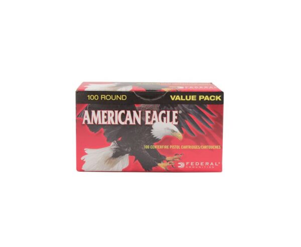 Buy Federal American Eagle 115 Grain FMJ Brass 9mm 100Rds Online!!
