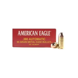 Buy Federal Am Eagle 380 Acp 95gr Fmj 50rds Online!!