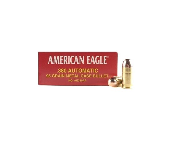 Buy Federal Am Eagle 380 Acp 95gr Fmj 50rds Online!!
