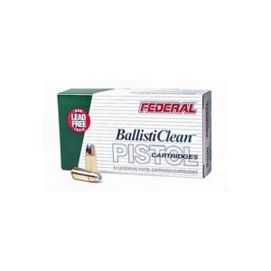 Buy Federal BallistiClean Brass 9mm 100-Grain 50-Rounds LFF Online!!