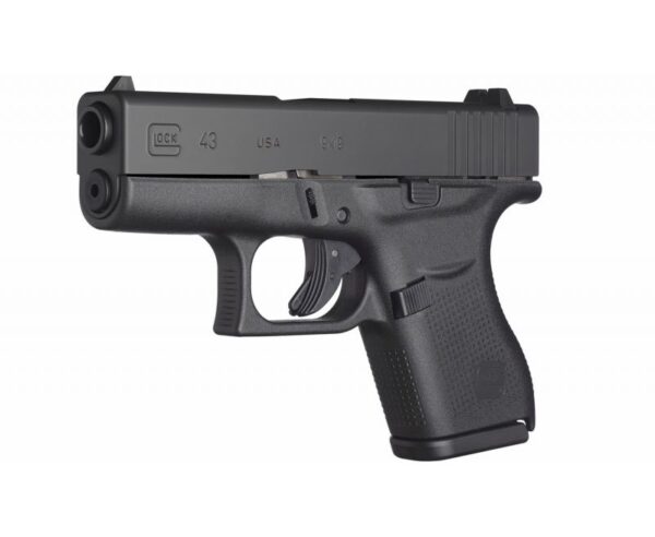 Buy Glock 43 Black 9mm 3.39-inch 6Rds USA MADE Online!!