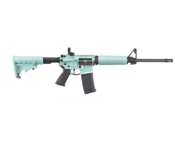 Buy Ruger AR-556 Turquoise Blue / Black 5.56 / .223 Rem 16.04-inch 30Rds Tiffany Blue TALO Exclusive Online!!