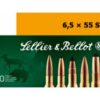 Buy Sellier and Bellot 6.5X55SW 140 Grain Full Metal Jacket 20rds Online!!