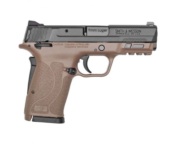 Buy Smith And Wesson M And P9 Shield Ez Flat Dark Earth Black 9mm 3.6 Barrel 8-rounds Online!!