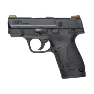 Buy Smith and Wesson M&P9 Shield Black 9mm 3.1-inch 8Rd Fiber Sights State Compliant Online!!