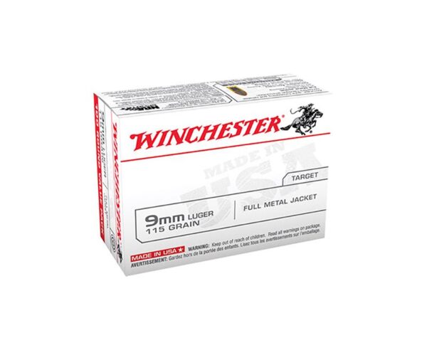 Buy Winchester Ammunition 9mm 115GR FMJ 100rds Online!!