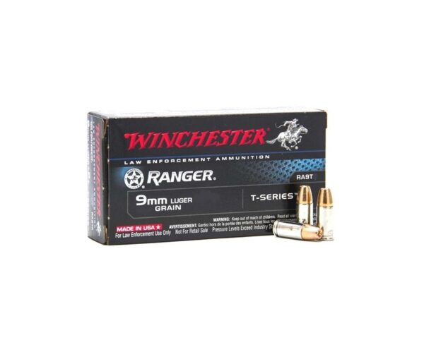 Buy Winchester Ranger 9mm Luger 147 Grain 50 Rounds T-Series Jacketed Hollow Point Online!!