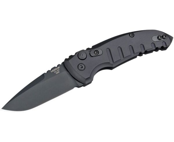 Buy Hogue A01-microswitch Automatic Knife - 2.75" Plain Drop Point Blade With Deep Carry Clip Online!!