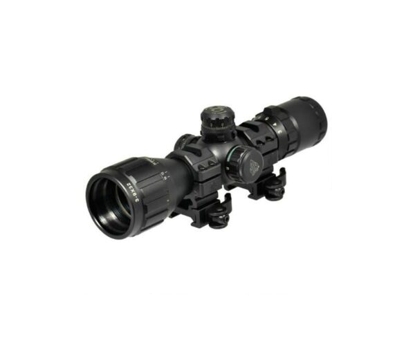 Leapers UTG 1" BugBuster Scope AO Mil-dot Reticle with QD Rings