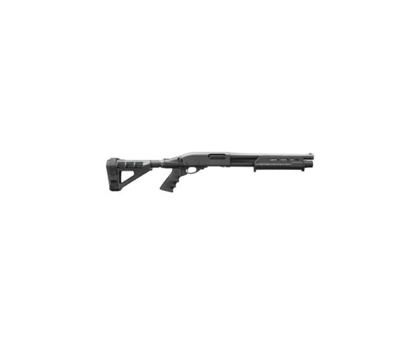 Buy Remington Model 870 Tac-14 Black 12 Gauge 14 inch Barrel 5 Rds with Magpul M-Lok fore-end and Arm Brace Online!!