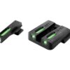 Buy Truglo Brite-Site TFX Sights Black Fits Smith and Wesson M&P SD9 SD40 Shield and .22 models Online!!