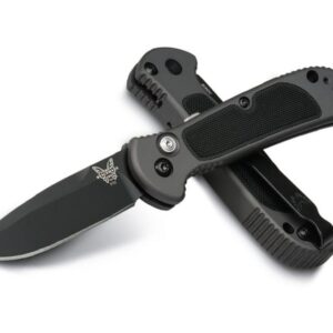 Buy Benchmade Mini Coalition Automatic Knife - 2.87" Plain Coated Blade Online!!