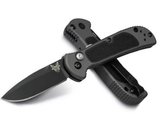 Buy Benchmade Mini Coalition Automatic Knife - 2.87" Plain Coated Blade Online!!