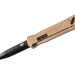 Buy Smith & Wesson OTF Knife Spear Point Blade Flat Dark Earth 3.5" Online!!