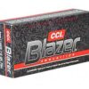 Buy CCI Blazer 9mm 115GR FMJ 50Rds Aluminum case online!!CCI Blazer 9mm