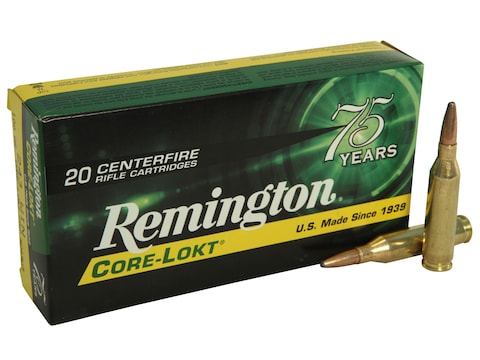 Buy Remington Core-Lokt Ammunition 243 Winchester 100 Grain Core-Lokt Pointed Soft Point Box of 20 Online!!