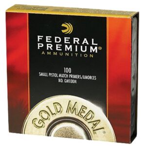 Buy Federal Premium Gold Medal Small Pistol Match Primers #100M Online!!