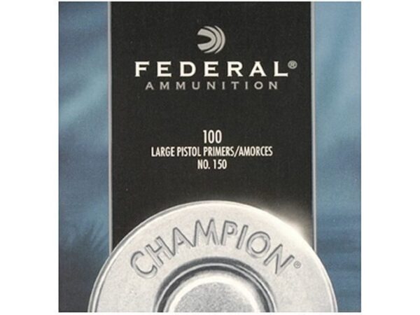 Buy Federal Large Pistol Primers #150 Box of 1000 (10 Trays of 100) Online!!
