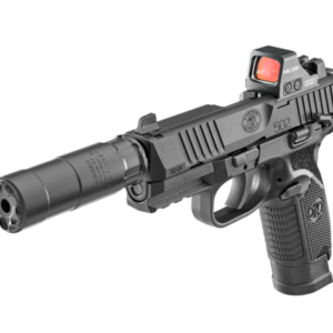 Buy FN 502 Tactical 22LR Pistol With Threaded Barrel–1 15 Round and 1 10 Round Mag Online!!